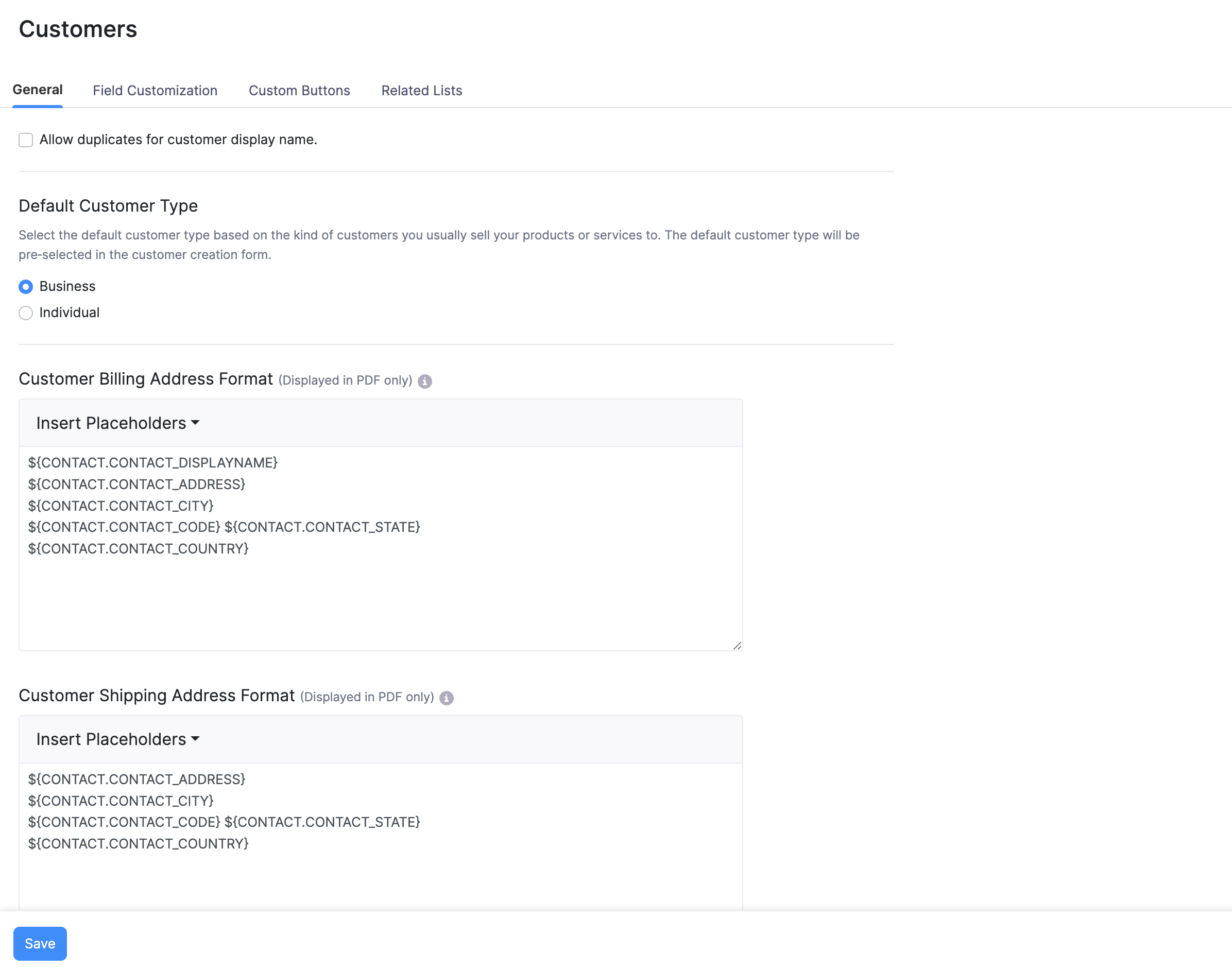 Customer Preferences