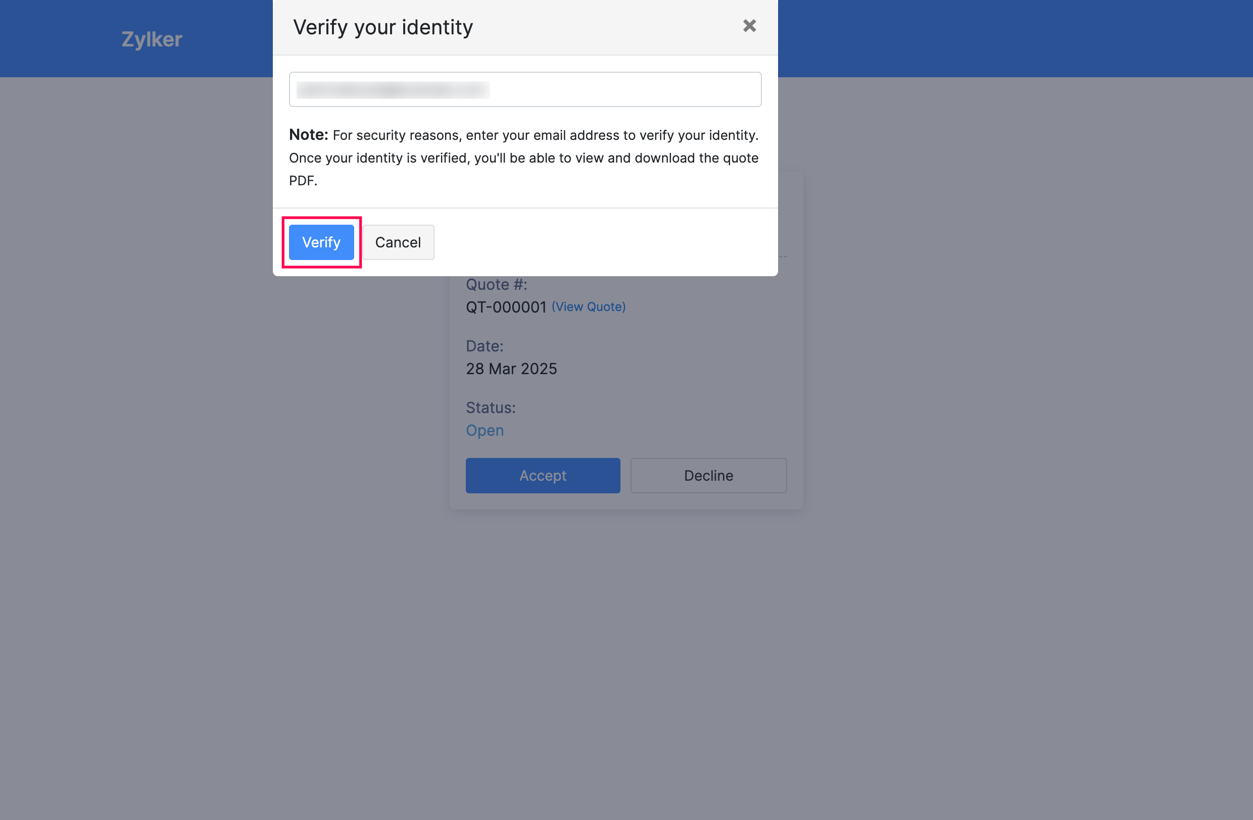Private & Secure Link