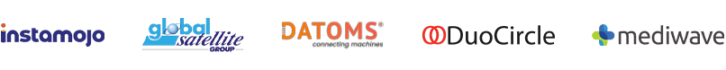 Instamojo, Global statellite group, Datoms, Duocircle, and mediwave