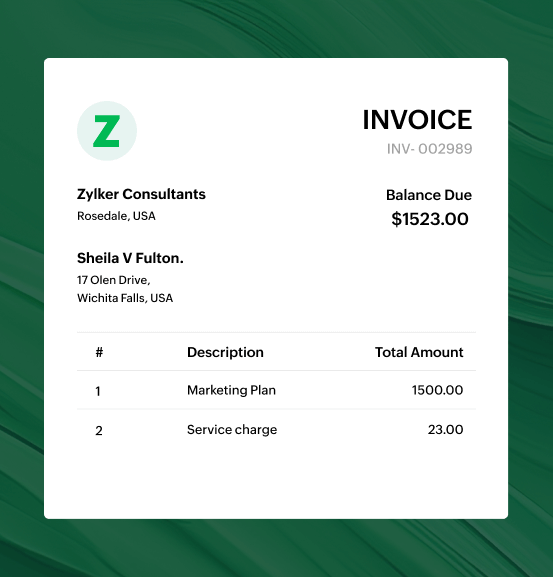 Embed pricing widgets | Zoho Billing