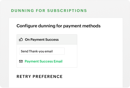 Automate dunning workflow to reduce revenue leaks | Zoho Billing