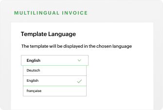 Multi-lingual capabilities | Zoho Billing