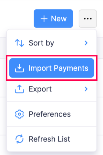 Import Payments Made