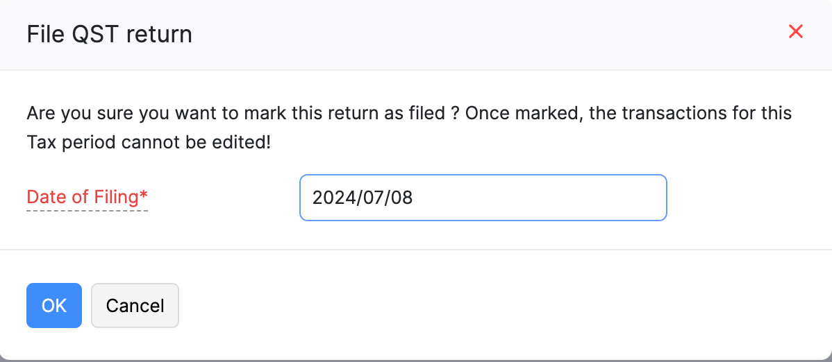 Setting Up Tax Returns