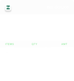 Preview of an invoice | Zoho Billing
