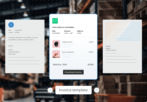 Tailored email templates to match your style