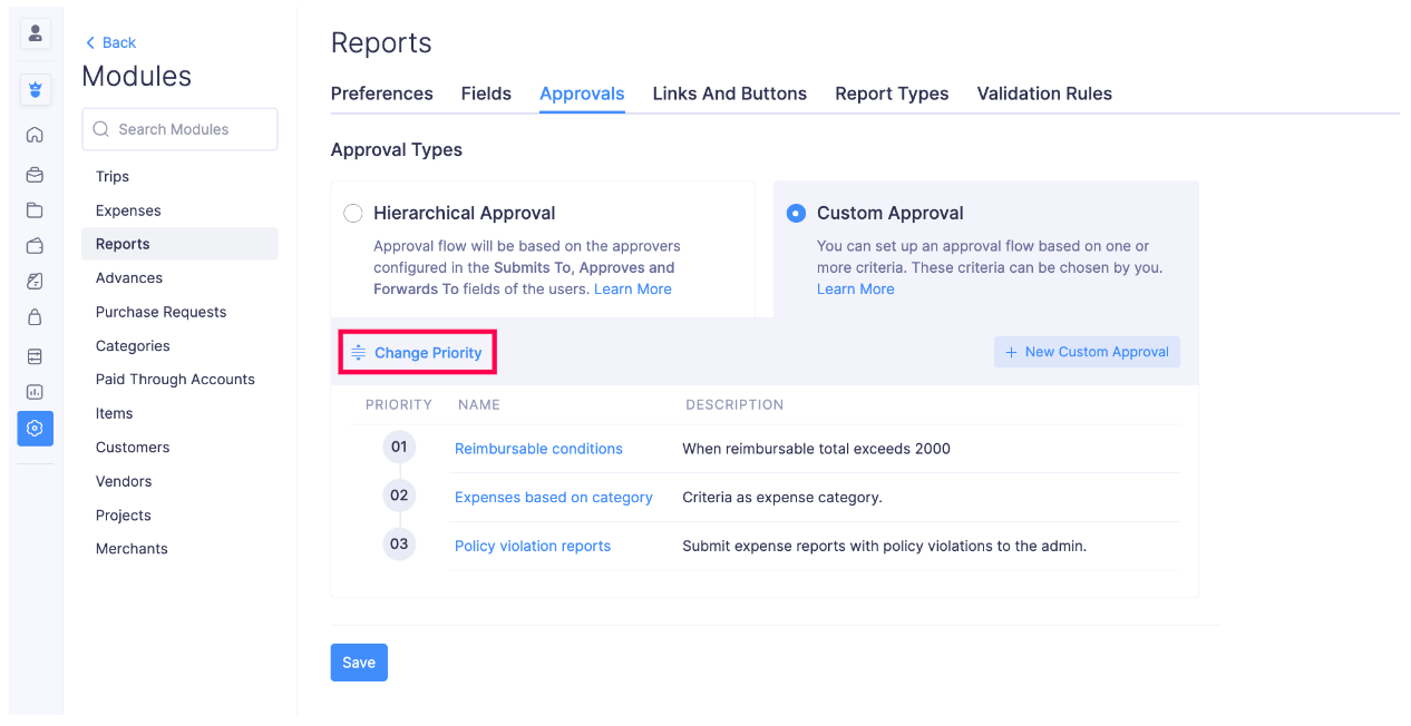 Prioritize Approvals