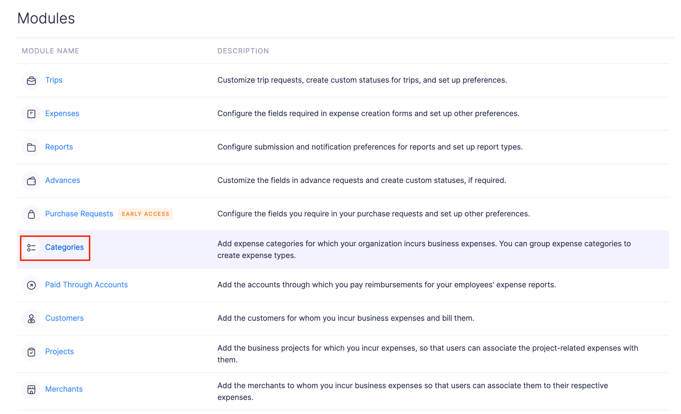 Create a New Category
