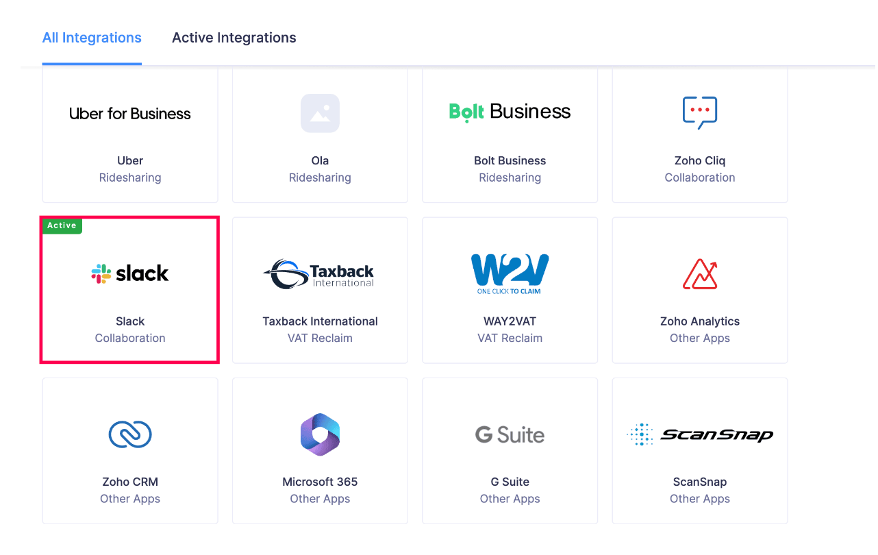 Slack Integrations