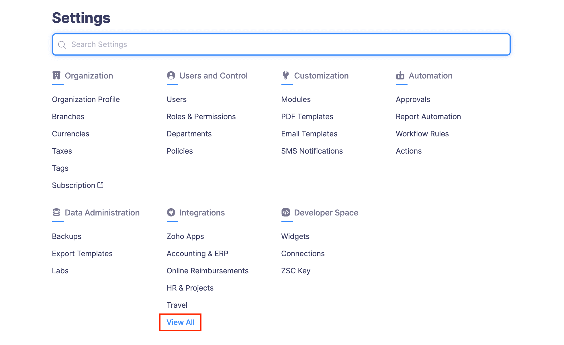 Enable the Integration