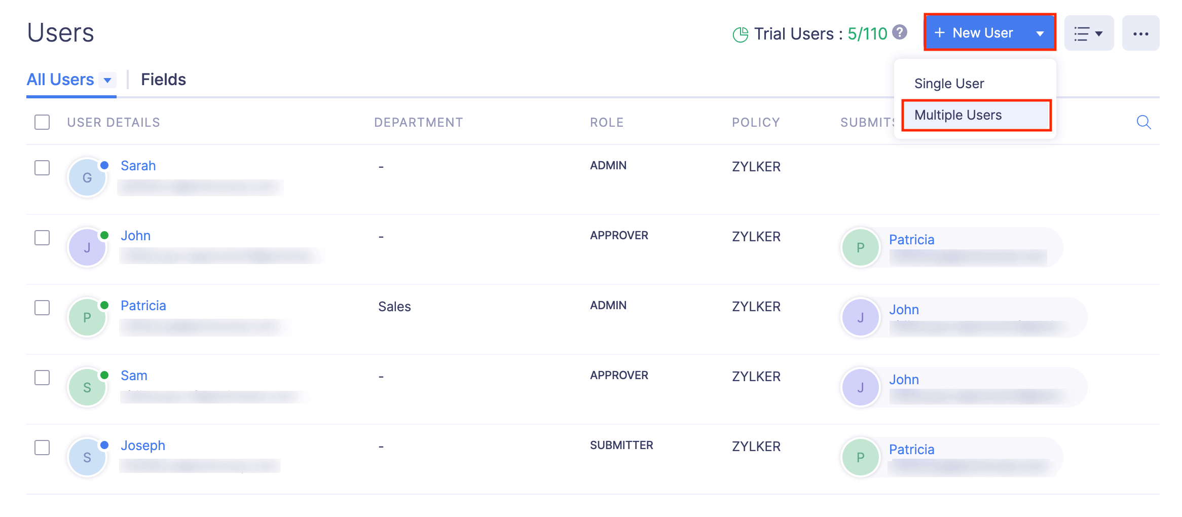 Invite Users in Bulk