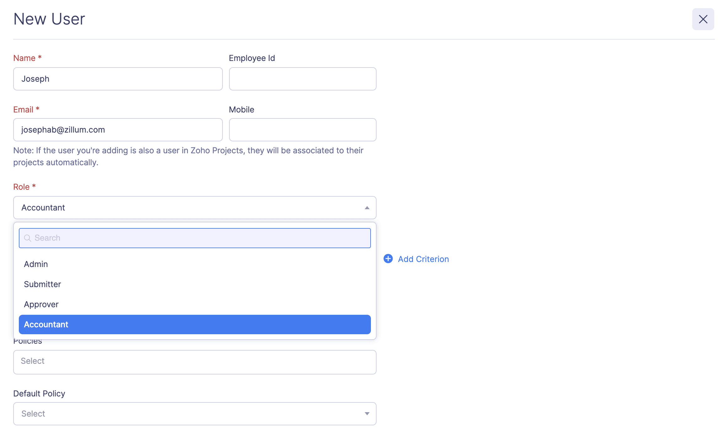 Assign Roles to Users