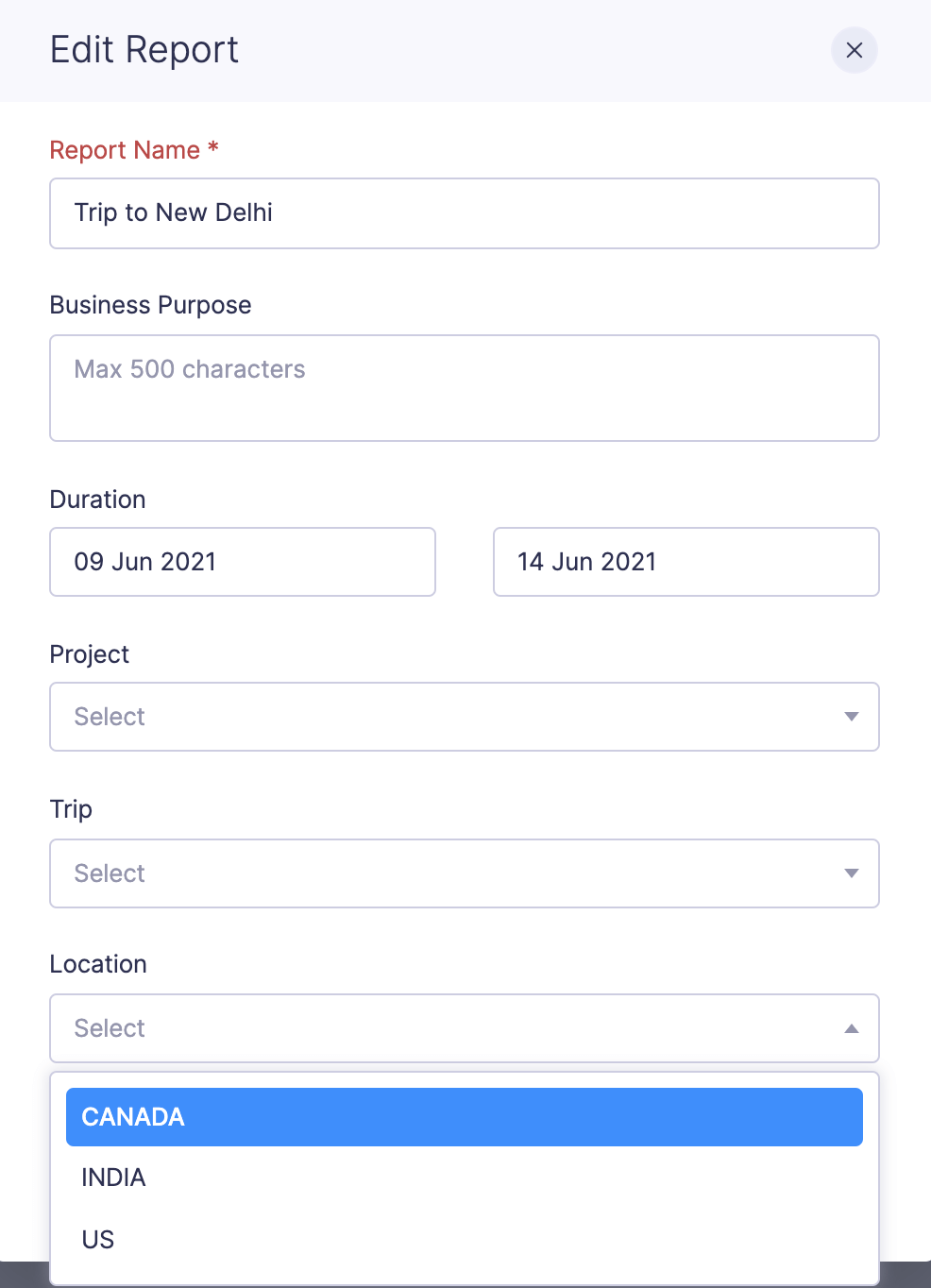 Associating Tags to Reports