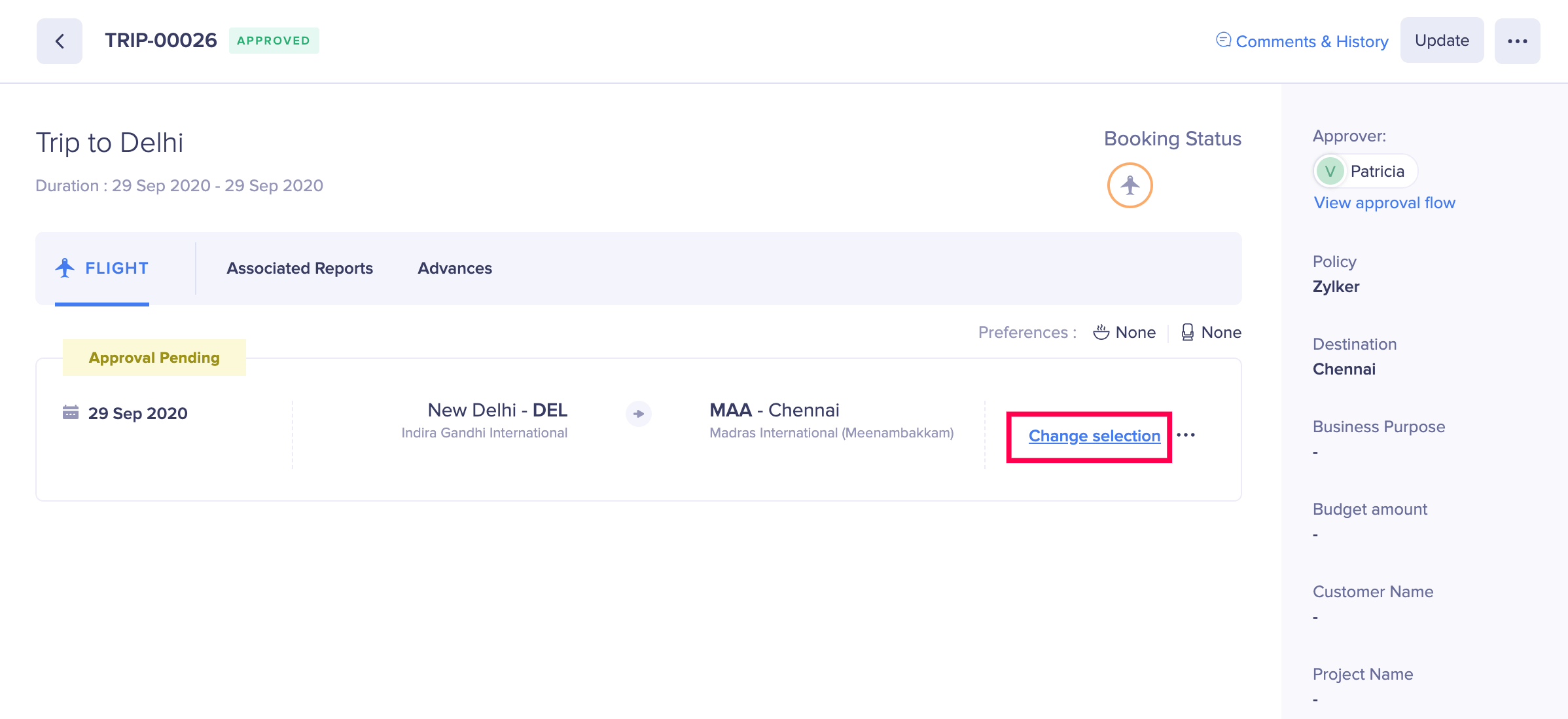 Select Another Option