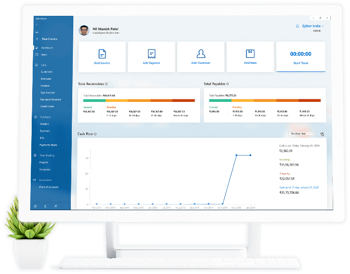 Desktop Accounting Software for Windows PC - Zoho Books