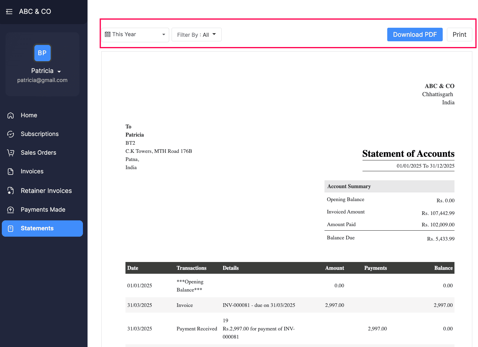 customer-portal-statements
