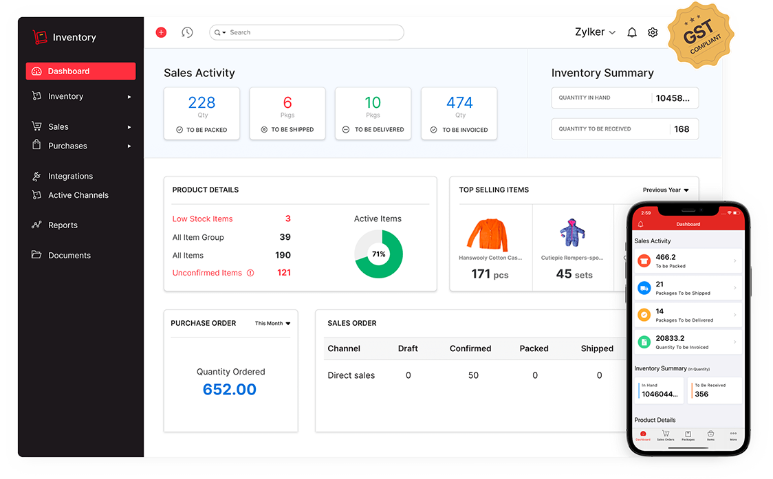 Inventory Management Software - Zoho Inventory