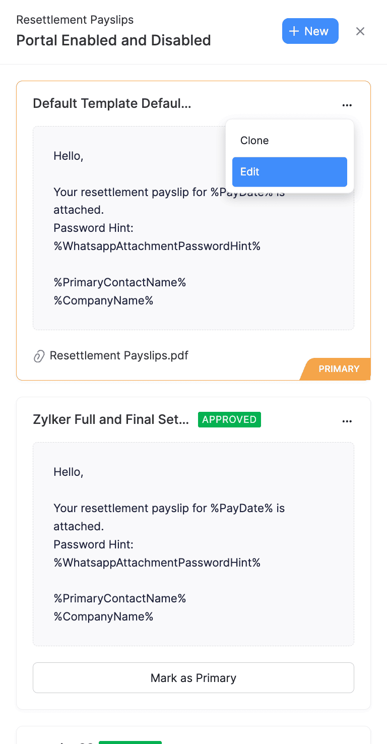Zoho Payroll