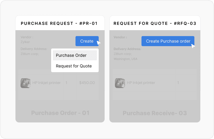 Automatic PO conversion