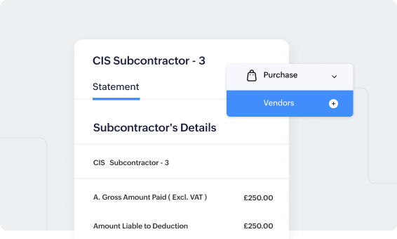 Send CIS statements to subcontractors