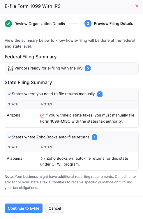 Review Filing Details