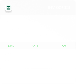 Preview of an invoice | Zoho Billing